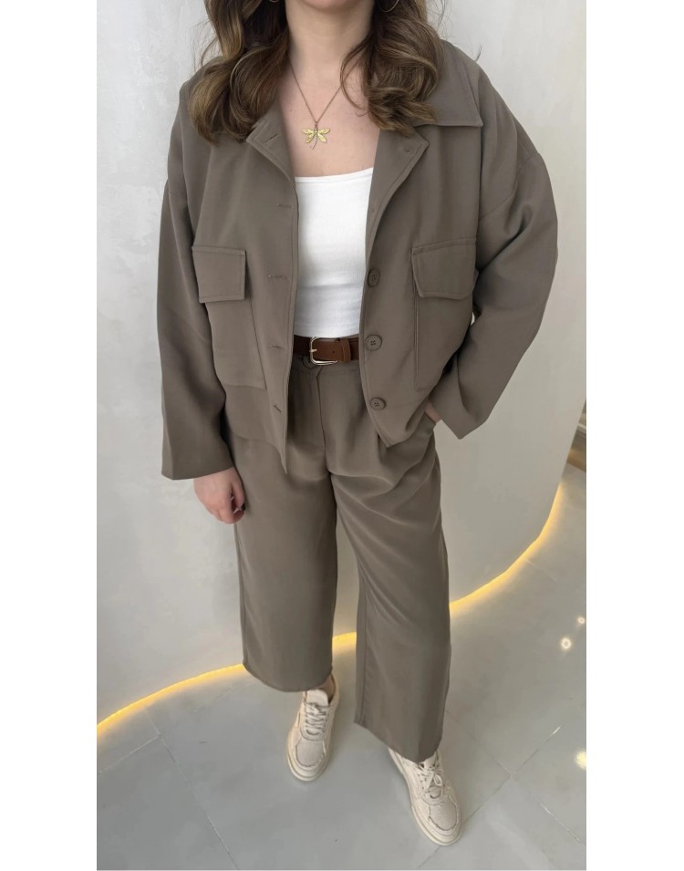 Cepli Oversize Takım Cepli Oversize Takım