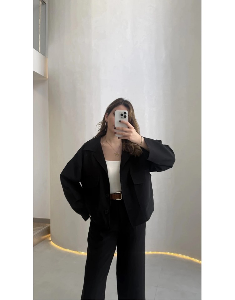 Cepli Oversize Takım Cepli Oversize Takım