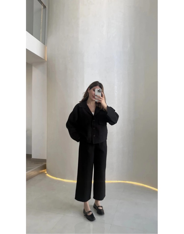 Cepli Oversize Takım Cepli Oversize Takım
