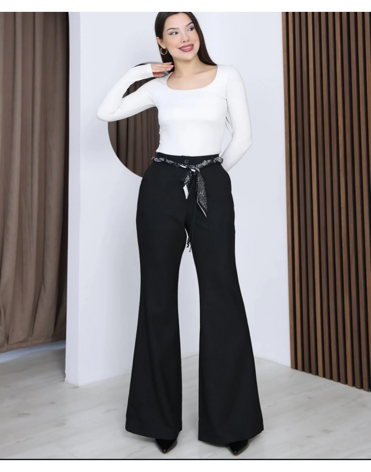 Saten Kemer Pantalon